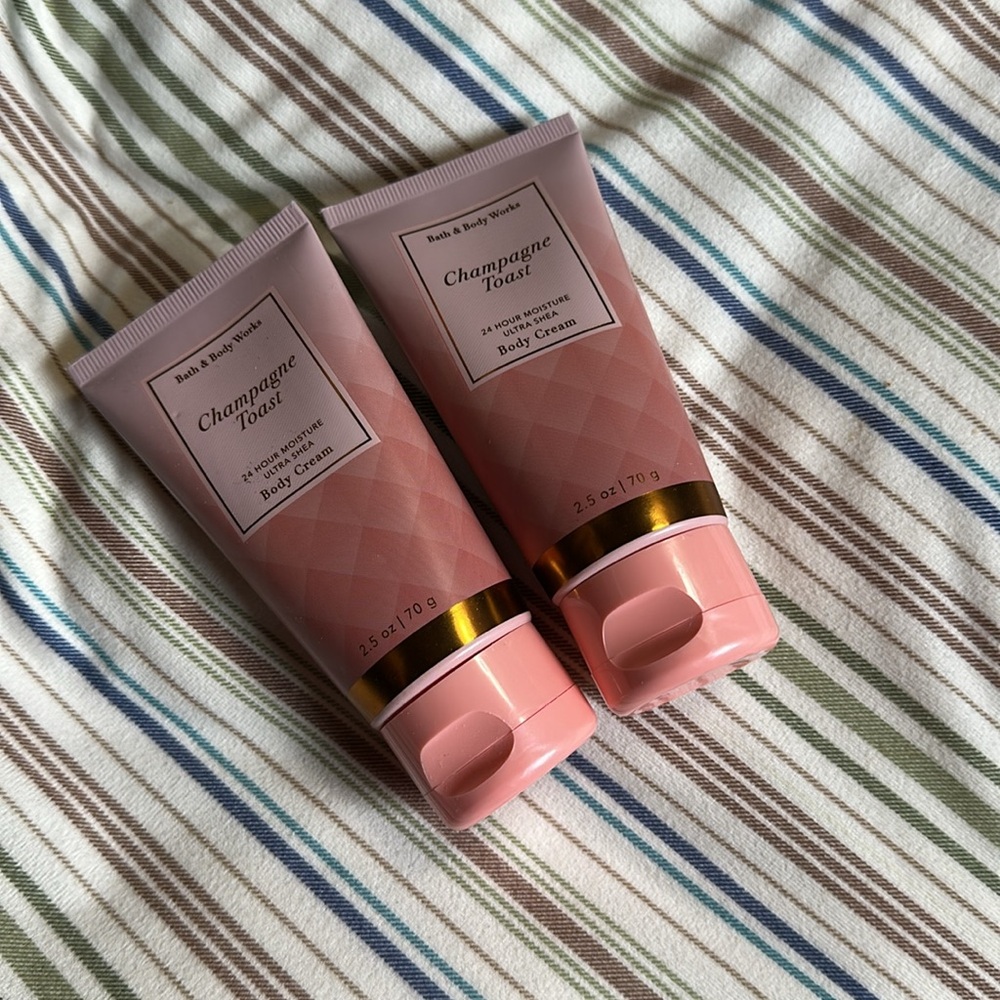 Bath & Body Works Champagne Toast Body Cream Mini - Picture 2 of 8